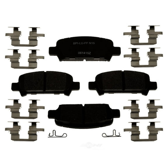 Disc Brake Pad Set Fits select: 1998-2003 SUBARU FORESTER, 2000-2004 SUBARU LEGACY