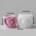 thumbnail image 5 of AOOOWER Silicone Mold For Heart Cup Candle Sturdy Mould Great For DIY Enthusiasts And Beginners Seeking Unique Home Accent, 5 of 11