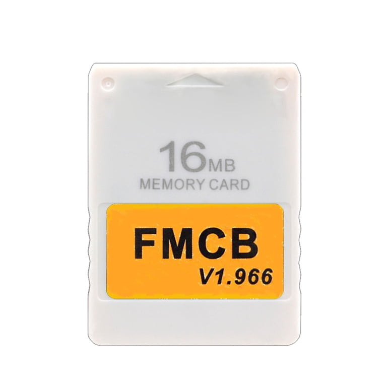 JUNTEX FreeMcBoot Memory Card Compatible with PS2, Retro Gaming