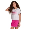 thumbnail image 2 of Reebok Girl's Graphic T-Shirt & Skort, 2-Piece Set, Sizes 4-18, 2 of 10