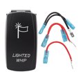 thumbnail image 2 of 5 Pin On Off Rocker Switch, LED Rocker Switch 5PIN with Wiring Harness for ATVs UTVs, 2 of 7