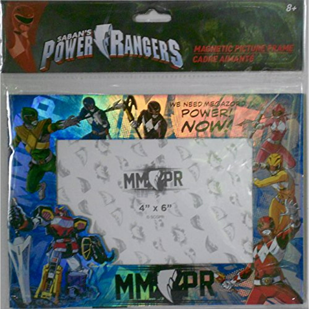 Monogram Power Rangers 4" x 6" Picture Frame