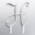 thumbnail image 7 of Silver Rhinestone Monogram, A, 7 of 7