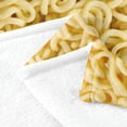 thumbnail image 4 of Novelty Instant Noodles Blanket, Funny Realistic Food Throw Blankets Ramen Texture Print Flannel Fleece Blanket for Bedroom Living Rooms Sofa Couch Beds Office Lap 50"x40", 4 of 6