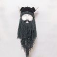thumbnail image 1 of Creative Personalized Party Hat Beard Pointed Funny Hat Wonderful Autumn and Winter Halloween Props, 1 of 6