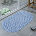 thumbnail image 7 of LAMIRO Cute Small Bathtub Mat Non Slip,Shower Bath Mat for Tub Silicone Soft on Feet Bath Tub Mat Shower Floor Mats Suction Cups Bath Tub Anti Slip Machine Washable Fast Dry,24 x 13In, 7 of 7