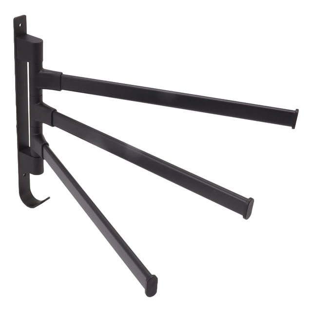 Swivel Towel Rack, Multi Arm Towel Bar With Wall Mounted 180 Rotation, Punch Free Bathroom Towel Rack Wall Mounted Bathroom Corner Hanging Rod