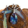 thumbnail image 3 of FREE SOUL STERLING SILVER NATURAL AUSTRALIAN SOLID BOULDER OPAL NECKLACE, 3 of 5