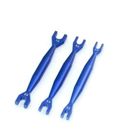 

Aluminum Rc Car Wrench Tools Double Open End Spanner For HSP SCX10 Accessories