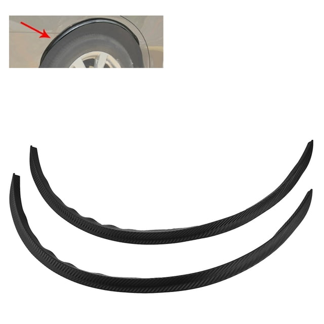 Arco de rueda, par de bengalas de guardabarros de rueda de automóvil Moldura de arco de rueda Características líderes en su clase