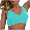 thumbnail image 3 of HCNTES Women's Bikini Tops Only Push Up Swimsuit Top Padded Triangle Bra Bathing Suit Tops Adjustable Straps Swimwear GN2,XL, 3 of 7