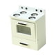 thumbnail image 2 of Juego de cocina con miniestufa para casa de muñecas, escala 1:12, muebles interactivos para casa de muñecas blanco, 2 of 9