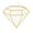 Gold, variant on Diamond Hard Enamel Lapel Pin | Clayton Jewelry Labs
