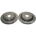 thumbnail image 2 of Power Stop Rear Pair of Drilled and Slotted Brake Rotors AR85201XPR, 2 of 4