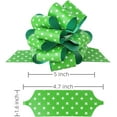 thumbnail image 2 of 24PCS Christmas Gift Wrap Pull Bows with Ribbon 5” Wide Wrapping Accessory for Xmas Present, Florist, Bouquet, Basket, 2 of 6