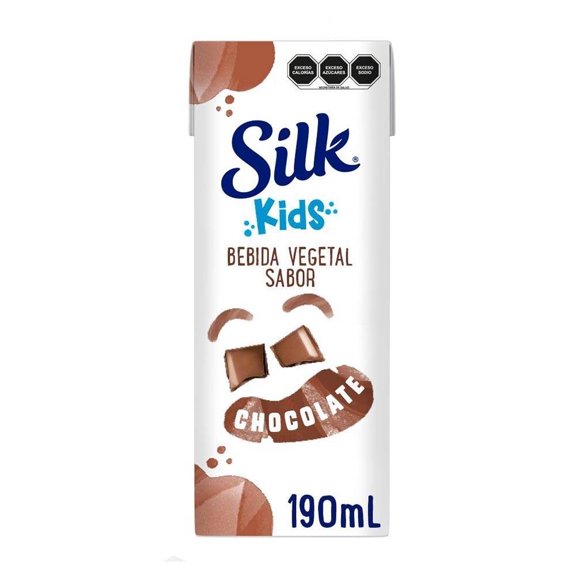 Bebida vegetal Silk Kids sabor almendra con chocolate 190 ml