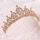 thumbnail image 2 of TIARA CORONA TOCADO PEINETA NOVIA XV BODA COMUNIÓN PRINCESA NIÑA CERTAMEN METAL ORO ROSA CRISTALES M0011 GENÉRICA CUSTOM DOBRI, 2 of 2