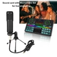 thumbnail image 3 of Studio Recording Dual Live Broadcast Audio Interface D9 48V Supply USB TypeC Sound Card Microphone, 3 of 5