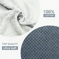 thumbnail image 5 of Homieway 3 Pack Kitchen Towels, 100% Cotton Dish Cloths, 15x25 Inch Ultra Soft Tea Towels, Super Absorbent Terry Dish Towels Rags for Kitchen, Gray, 5 of 8