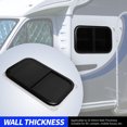thumbnail image 4 of Trailer Window, L830 W530mm Insectproof Tempered Glass RV Window UV Blocking with Sunshade Screen for Motorhome for Wall Thickness 25-33mm/1-1.3in,for Wall Thickness, 4 of 7