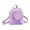 Purple, variant on Glow in The Dark Luminous Candy Print Backpack LED Light Up Tail Design Lightweight Travel Commute Backpack for age 3th 4th 5th