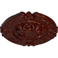 thumbnail image 3 of Ekena Millwork 16 3/8"OD x 1 3/4"P Southampton Ceiling Medallion (Fits Canopies up to 2 3/4"), Hand-Painted Brushed Mahogany, 3 of 6