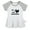 Gray Raglan Dresses, variant on Rise & Shine Mother Cluckers Funny Dresses For Baby, Newborn Babies Skirts, Infant Princess Dress, 0-24M Kids Graphic Clothes (Black Raglan Dresses, 0-6 Months)