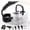 White, variant on AGOAL 2500W Handheld Steam Cleaner with 40oz Tank, Adjustable Steam, 212°F Fast Heat for Kitchen Bathroom Grout and Car Interior