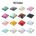 thumbnail image 5 of Acrylic Flat Back Rhinestones Square Artificial Gemstone for Crafts Jewelry Making Deep Green, 5 of 5