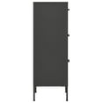 thumbnail image 4 of vidaXL Storage Cabinet Freestanding File Cabinet with Drawers for Office Steel, 4 of 11