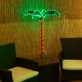 thumbnail image 3 of Wintergreen Lighting Holographic Lighted Palm Tree, LED, Artificial Tree, Rope Light, 2.5ft, Indoor/Covered Outdoor Use, 3 of 7