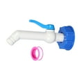 thumbnail image 2 of IBC Tote Adapter Quick Connect Fitting Tank Faucet Ball Valve Sturdy PP Accurate Thread for Home Garden, 2 of 9