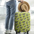 thumbnail image 2 of Green Dinosaurs Skeletons Pattern Luggage Cover Fashion Suitcase Cover Baggage Covers Fit 25-28 Inch Luggage (Go Travel), 2 of 5