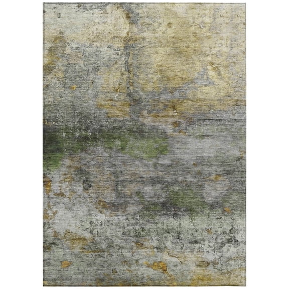 Dalyn Rugs Machine Washable Indoor/Outdoor Chantille ACN2100 Olive 2'6" x 3'10" Rug