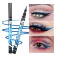 thumbnail image 4 of Delineador de ojos líquido impermeable 36H, maquillaje cosmético de belleza, lápiz, bolígrafo, Herramientas Portátiles, accesorios, marrón/morado/negro/azul （Purple, 4 of 5