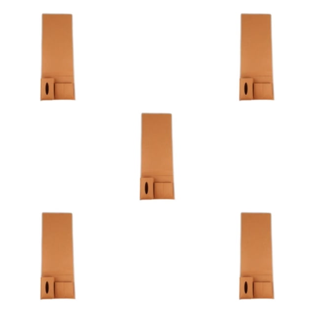 ZheElen Space-saving Bedside Storage Pocket Bedside Space With Ease Fashionable chocolate 5Set