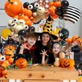 thumbnail image 4 of Balloon Arch Parready Halloween naranja/negro 120 unidades, 4 of 8
