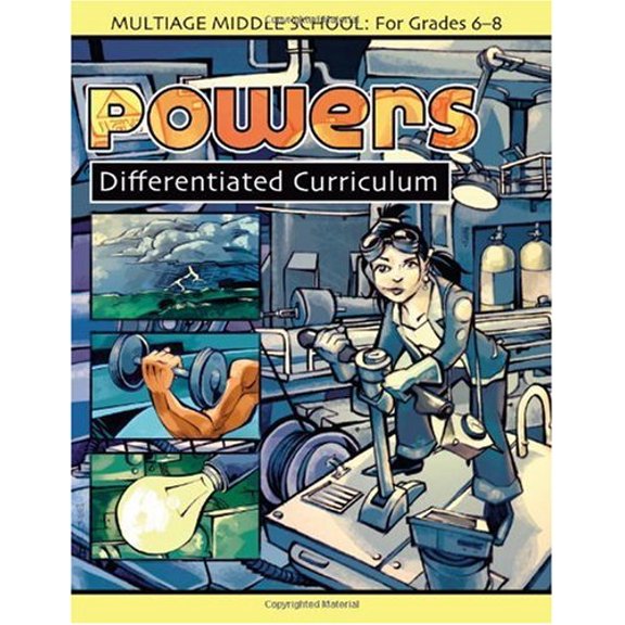 Pre-Owned Powers: Middle School Differentiated Curriculum, Grade 6-8 (Paperback) 1593632878 9781593632878