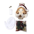 thumbnail image 2 of 47.24Inch Lighted Christmas Door Hanger Decoration Fairy Shape Glowing Christmas Door Hanger Light Decoration With Warm LED Lights For Porch Wall And Entryway, 2 of 5