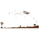 thumbnail image 1 of Pegatinas de pared de aviones y molinos de viento marrones para la decoración del dormitorio y la sala de estar con encanto de granja, 1 of 3