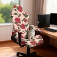 thumbnail image 2 of TSOVTHRID Abstract Rose Floral Print 4 Pieces Gaming Chair Cover Stretchable Computer Chair Seat Slipcovers Universal Fit Gaming Chair Slipcovers with Armrest Covers for Valentine's Day Decor, 2 of 7