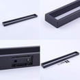 thumbnail image 3 of 30-Inch Matte Black Single Towel Bar Rack, SUS 304 Stainless Steel Bathroom Towel Bar Heavy Duty Towel Holder Kitchen Towel Rod, Wall Mount with Screws Towel Bar Rod, 3 of 5