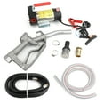 thumbnail image 2 of Pump Electric Fuel Transfer Diesel Kerosene Oil Commercial Auto 12V DC w/Nozzle, 2 of 13
