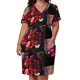thumbnail image 3 of Vestido de bolsillo suelto con flores de jengibre para mujer, vestidos formales para ocasiones especiales, vestidos de verano para mujer, 3 of 7