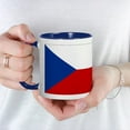 thumbnail image 3 of CafePress - Czech Republic Mug - 11 oz Ceramic Mug - Novelty Coffee Tea Cup, 3 of 3