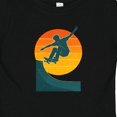 thumbnail image 4 of Inktastic Skateboarding Sunset Skateboarder Boys Baby T-Shirt, 4 of 5