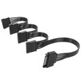 thumbnail image 1 of SATA 15PIN Expansion Cable 15Pin Male to 1 2 3 4 5 Female Splitter Connector for SATA Hard Drives, 1 of 1