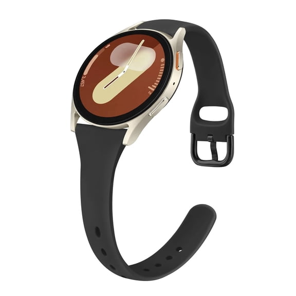 RoseOcean 20mm Thin Silicone Band For Samsung Galaxy Watch FE 7 6 5 4 40mm 44mm/Watch 4 6 Classic/Active 2/5Pro 45mm/Watch 3 41mm Strap