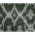 thumbnail image 4 of oneOone Polyester Lycra Fabric Geometric Ikat Print Fabric BTY 56 Inch Wide, 4 of 4