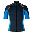 thumbnail image 2 of Bovxnpu Men's Swim Shirts Mens 1.5MM Short Sleeve WetSuits Men's Snorkeling Surfing Warm Swimwear (Men's or Men's Big & Tall), 2 of 9